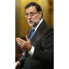 El presidente del Gobierno, Mariano Rajoy.