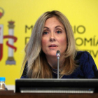 Emma Navarro, directora general del Tesoro.