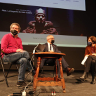 Varela, Ramón y De Vega en la presentación de la web. ANA F. BARREDO