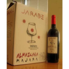 Una botella del Jarabe de Majara que saldrá pronto al mercado.