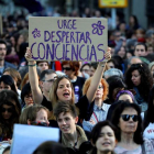 Concentración en Madrid en contra de la sentencia de La Manada. BALLESTEROS