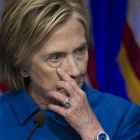 Emotivo discurso de Hillary Clinton, en su reaparición público, después de perder las elecciones, hace una semana.