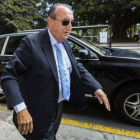 Carlos Fabra, a su llegada a los juzgados, el pasado 26 de junio en Valencia.