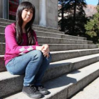 Sayaha Futo tiene veinte años y estudia español en el Centro de Idiomas de la ULE.