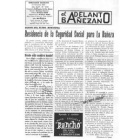 El 11 de octubre de 1975, «El Adelanto» anunciaba las intenciones del Ministerio de Trabajo