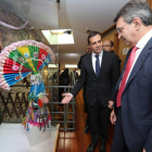 Majo y Dias, en un encuentro celebrado en Braganza en noviembre. RAMIRO