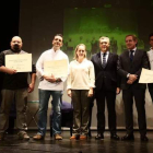 Los premiados en el Concurso de Panaderos Artesanos de León. DL