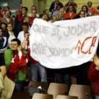La palabra ACB se vio varias veces en el Palacio, y alguna bien explícita