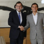 Mariano Rajoy y Albert Rivera, en una reunión en julio del 2016.