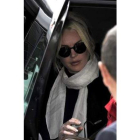 La actriz Lindsay Lohan llega el Tribunal Superior de Justicia de Los Ángeles.