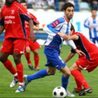 Rubén Vega completó un buen partido en El Ejido y espera repetir el domingo en El Toralín