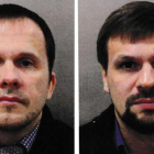 Alexander Petrov y Ruslan Boshirov, acusados de envenenar al exespía ruso Sergei Skripal y a su hija