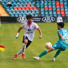 Imagen de archivo del partido entre el Atlético Astorga y el Salamanca. DL