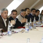 José María López, junto a los ediles de deportes de toda la provincia