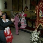 La iglesia de Santiago Apóstol acogió la bendición del estandarte