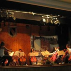 Uno de los conciertos a cargo de los alumnos.