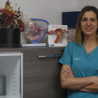 La doctora Noelia Fernández Aller en el centro ginecológico HM San Francisco. FERNANDO OTERO