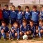 Formación del equipo del Huracán Z de categoría benjamín