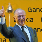 Rodrigo Rato, en el acto de salida a bolsa de Bankia en el 2011.