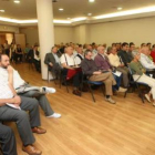 Cristina Raguzzino, Christian Rouquerol y María Jesús Soto, durante la conferencia de ayer.
