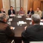 Reunión del Consorcio Provincial de Turismo en la Diputación de León.