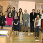 Participantes en el curso de protocolo, a la hora de su clausura.