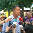 Xavier García Albiol, durante su visita hoy a Salou
