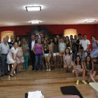 Participantes en el curso de verano de Cistierna.