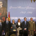 El teniente general Gutiérrez Mellado fue homenajeado.