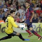 Neymar cerró la goleada del Barcelona ante el Valladolid. El brasileño marcó el 4-1 definitivo.