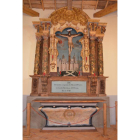 El retablo del Cristo de la Eras, restaurado. MEDINA