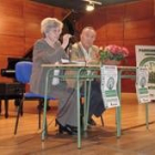 La presidenta, Electra Cambra, durante la presentación del curso