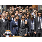 Pilotos, familiares y amigos despiden a Jules Bianchi