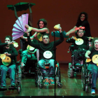 Personas discapacitadas actúan en la gala organizada en el Auditorio de León