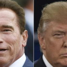 Arnold Schwarzenegger y Donald Trump.