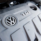 Un motor diésel de Volkswagen.