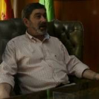 El rector de la Universidad, Ángel Penas, en su despacho de El Albéitar