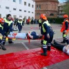 El congreso, que ha reunido en Valladolid a más de 300 profesionales, terminó con un simulacro