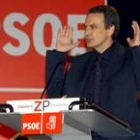 Rodríguez Zapatero inició anoche su campaña a la presidencia en el Palacio de Congresos de Madrid