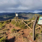 Vista del Mirador de las Traviesas en la Leitosa, hace unos días. DL