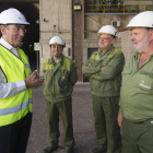 Sánchez Galán, en una visita a instalaciones de Iberdrola.