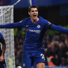 Álvaro Morata está a un paso de abandonar el Chelsea. NEIL HALL