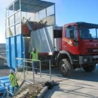 El camión de basura del Ayuntamiento de Cistierna fue el primero en verter en la planta de basuras