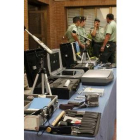 Varios de los aparatos que utiliza la Guardia Civil para controlar el ruido
