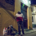 Reportaje sobre personas sin hogar. F. Otero Perandones.