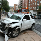 La colisión se saldó con dos heridos