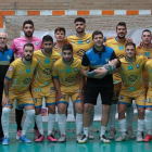 Formación del Mármoles Plácido/Villaquilambre Futsal que milita en Tercera División. SL