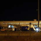 Instantánea de la aeronave interceptada por Turquía el miércoles por la noche.