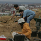 Imagen de archivo de una campaña de excavaciones en la aljama judía de Puente Castro.