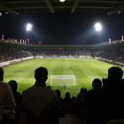 El Reino de León en el partido Cultural-Barcelona de Copa del Rey del 28 de octubre de 2009. JESÚS